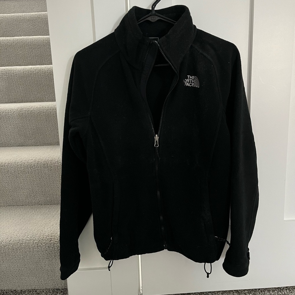 North face fleece zip